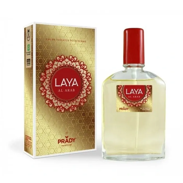 Eau de toilette femme . Laya Al Arab. Prady