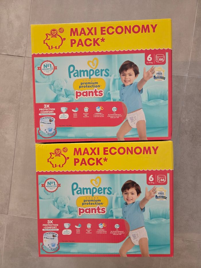 Lot couches pampers premium 6