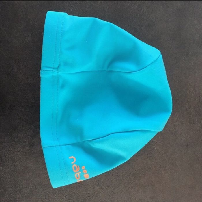 Bonnet de bain bébé bleu Décathlon - photo numéro 2