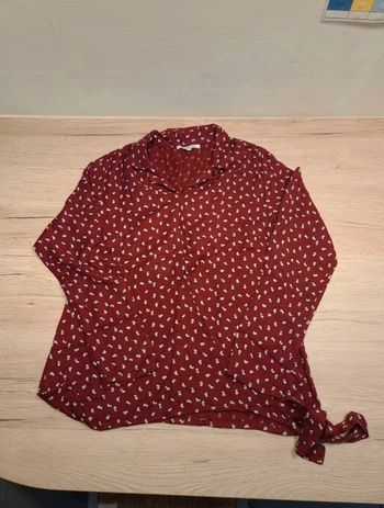 Blouse manche longue taille 40