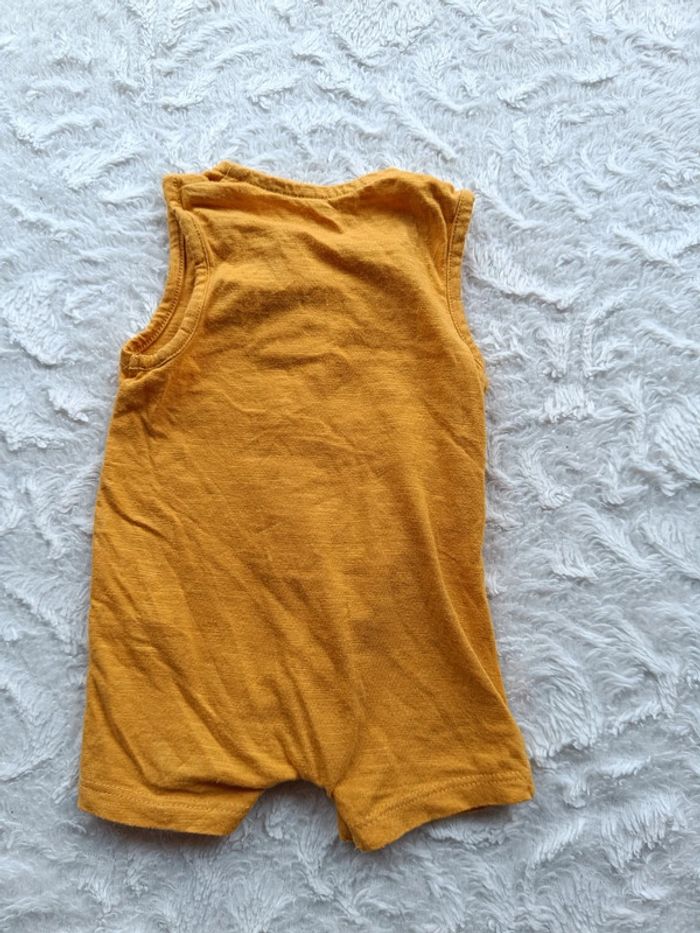 Barboteuse combinaison combi short Garçon 1 mois Winnie l'ourson Disney Baby 100% coton - photo numéro 7