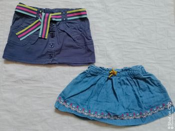 Vertbaudet NKY lot 2 jupes 3 ans