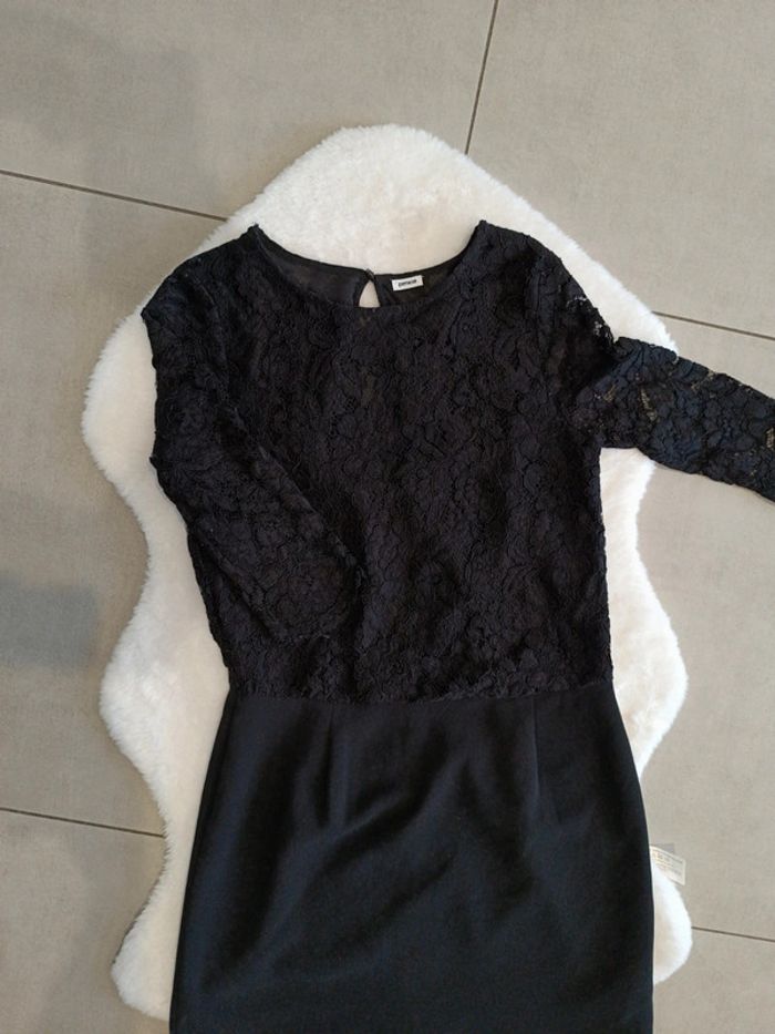 Robe noire dentelle femme - photo numéro 2