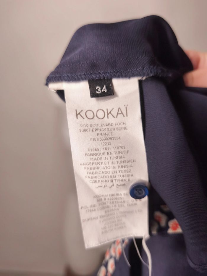 Blouse sans manches Kookai Femme Taille 34 Bleu - photo numéro 7