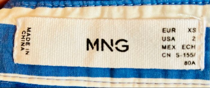 Chemise sans manches MNG Mango - Taille XS/34 - Très bon état - photo numéro 5
