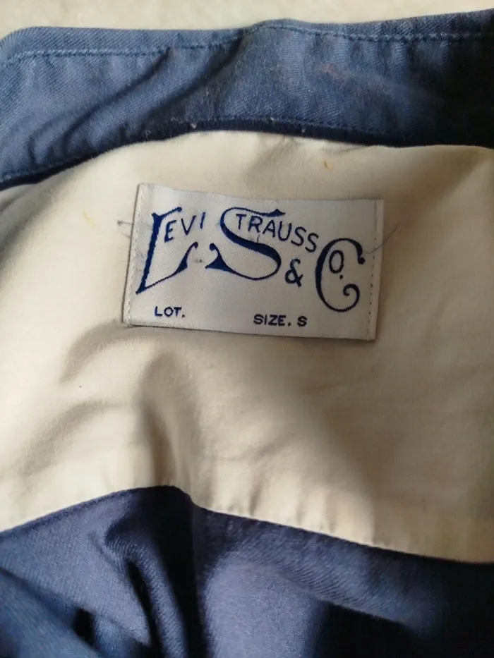 Chemise vintage homme Levis taille S - photo numéro 9
