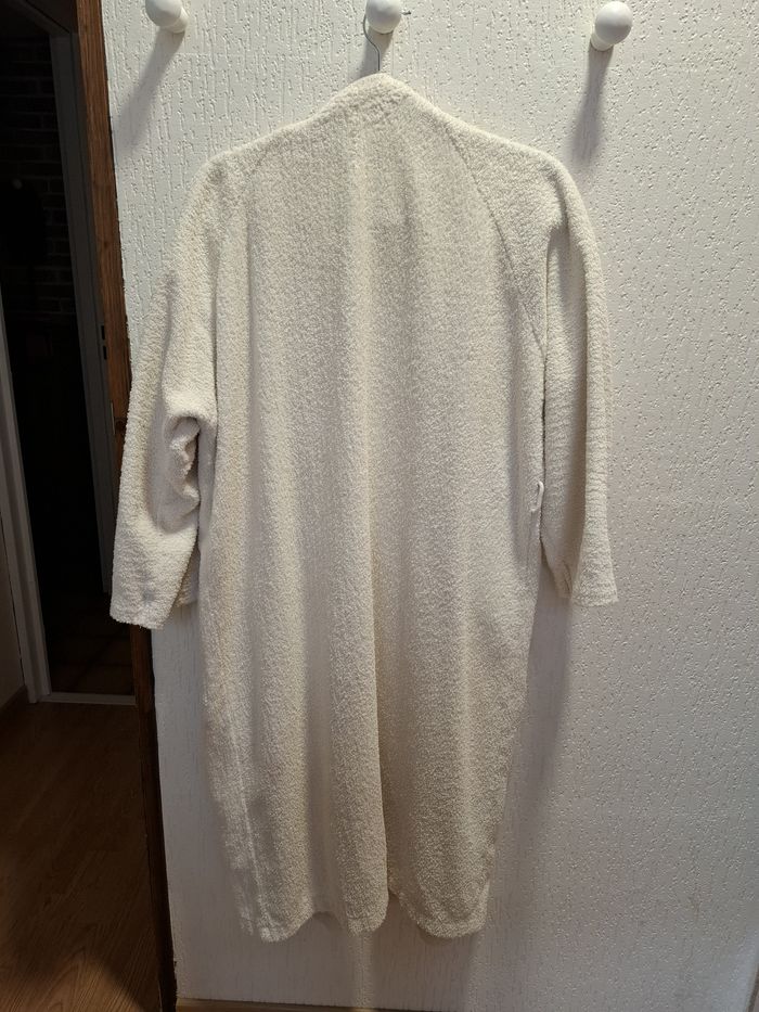 Joli peignoir de bain mixte blanc De Witte Lietaer M bon état - photo numéro 2