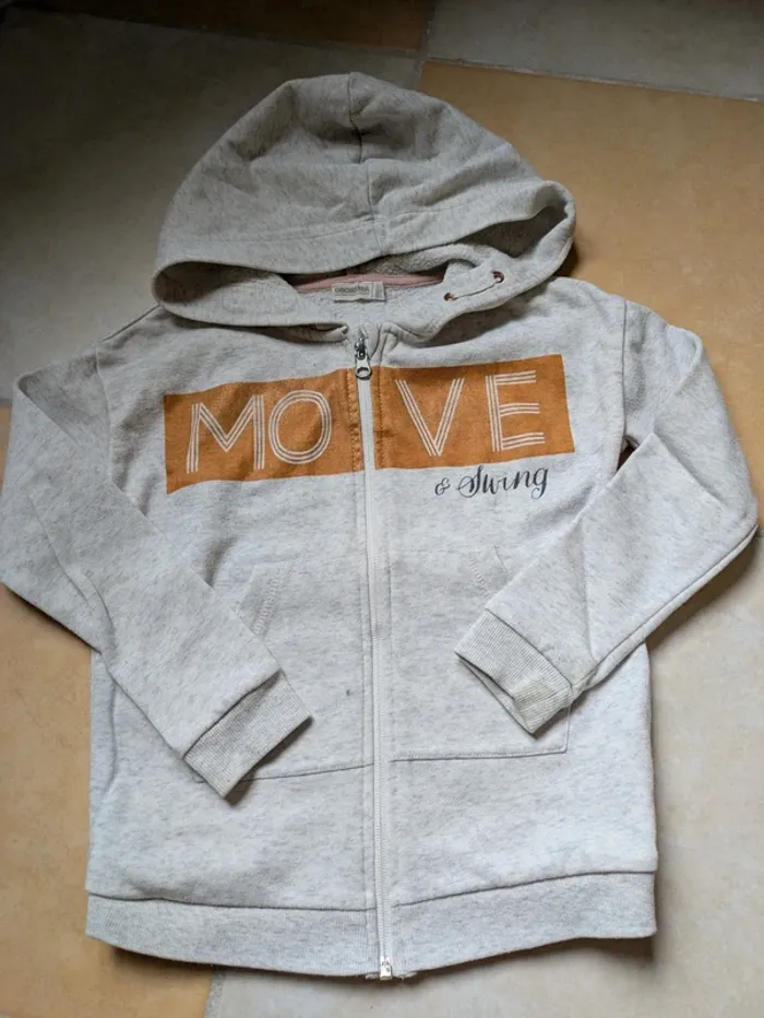 Sweat veste zippée 6 ans orchestra