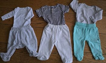 Lot de 3 Ensembles 1 mois