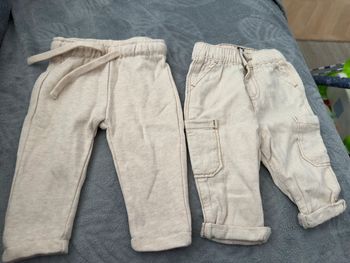 2 pantalon léger bébé