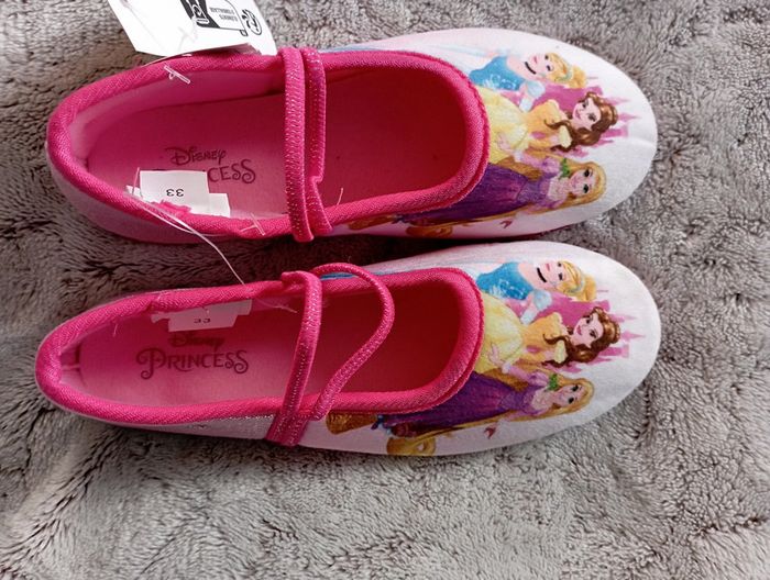 Chaussons ballerine princesses Disney