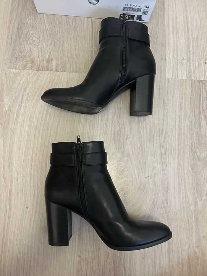 Bottine sinequanone noir taille 38 - photo numéro 4