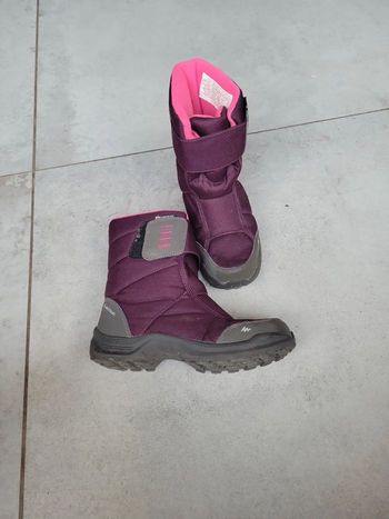 Botte après ski neige enfant fille taille 34