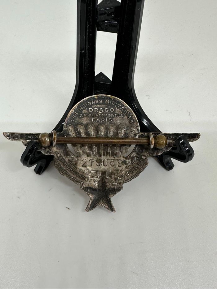 Brevet Militaire Parachutiste / Attribuée / Années 60/ TAP/ insigne - photo numéro 5