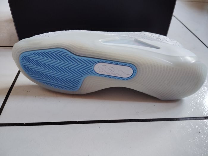 Chaussures Nike Jordan Zion 3 Bleues (Mi-Bleu/Bleu Carolina) - photo numéro 4