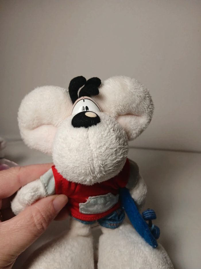 Peluche diddl skate board env 23 cm - photo numéro 3