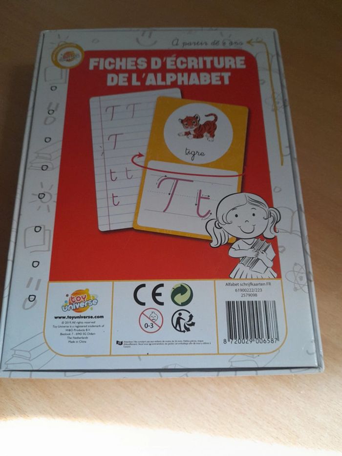 Fiches d'écriture de l'alphabet - photo numéro 2