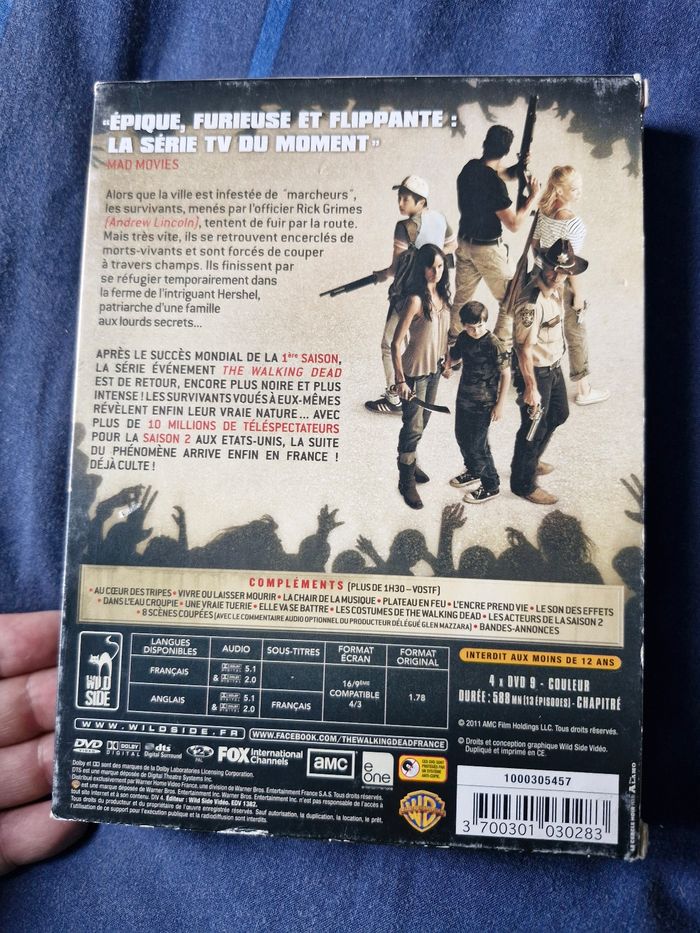 Saga intégrale Walking Dead série saison 2 - photo numéro 4