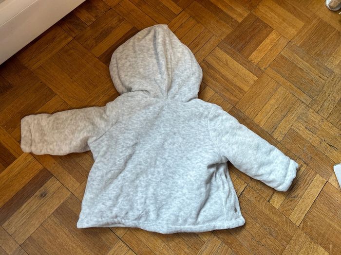 Manteau réversible bébé garçon 3 mois - photo numéro 4