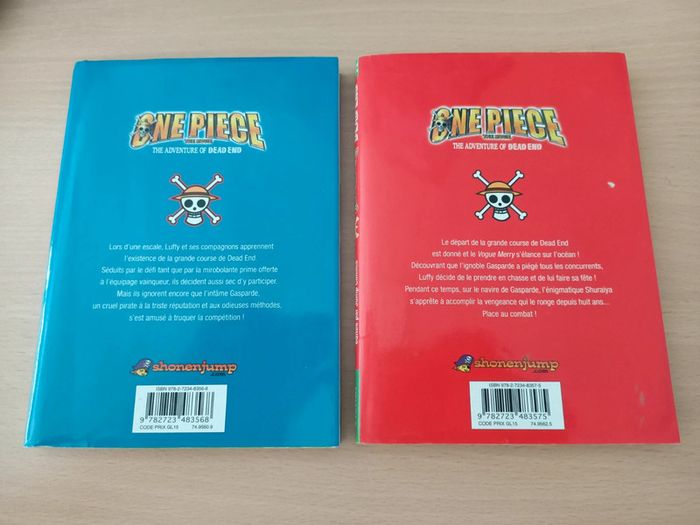 Lot de 2 mangas anime comics one pièce the movie the adventure of dead end tomes 1 et 2 - photo numéro 3