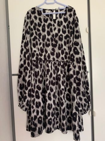 Robe léopard shein