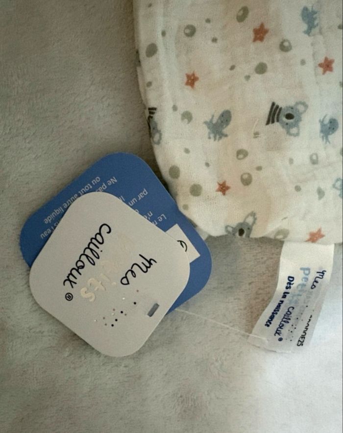 Lots de deux peluche mouchoir - photo numéro 6