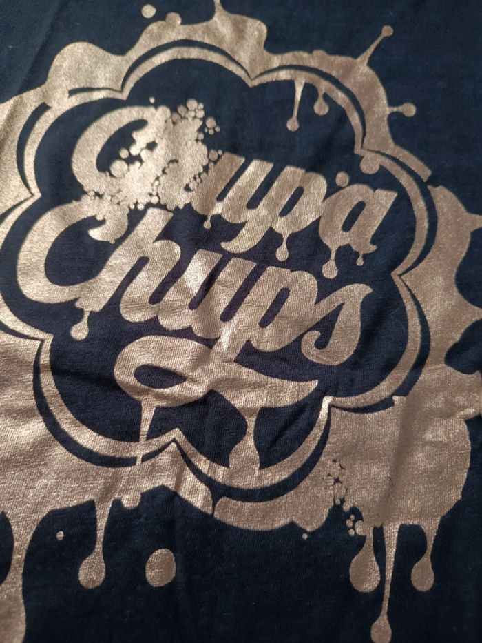 T-shirt noir et or Chupa Chups 36 - photo numéro 2