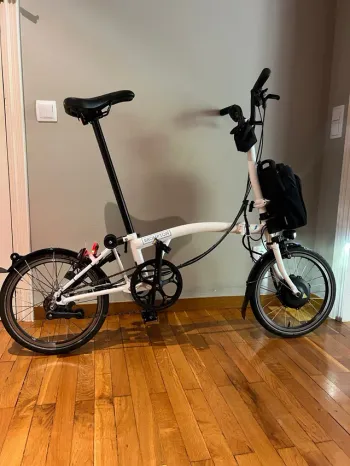 Brompton C-Line M6L blanc,