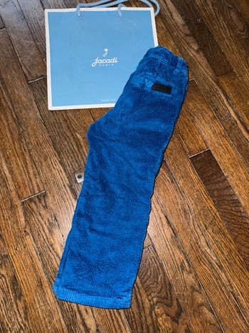 Pantalon velour Jacadi 36 mois