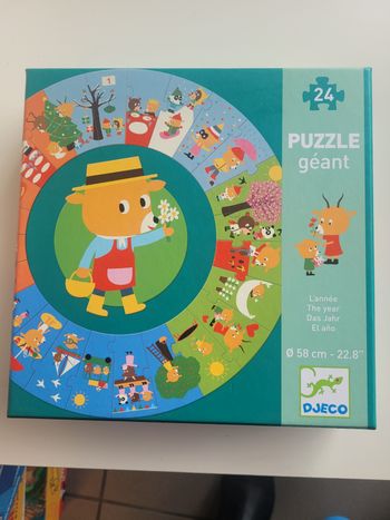 Djeco puzzle géant 24 pièces