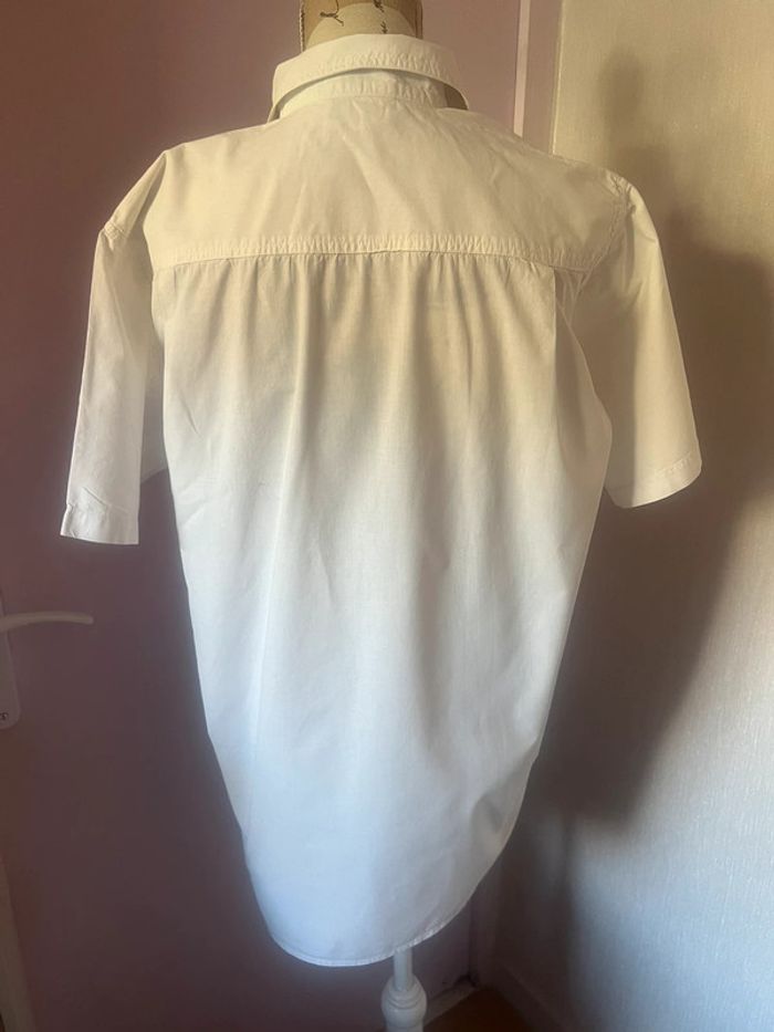 Chemise femme blanche fantaisie taille M - photo numéro 2