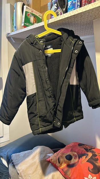 Manteau kiabi gris 5 ans