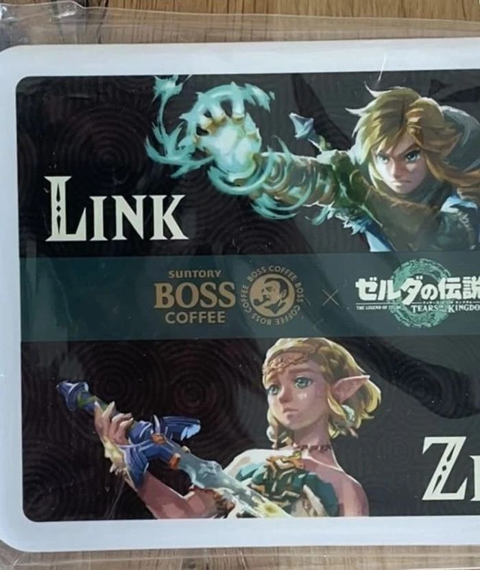 Zelda collab Boss Coffee Bento Link et Zelda - photo numéro 3