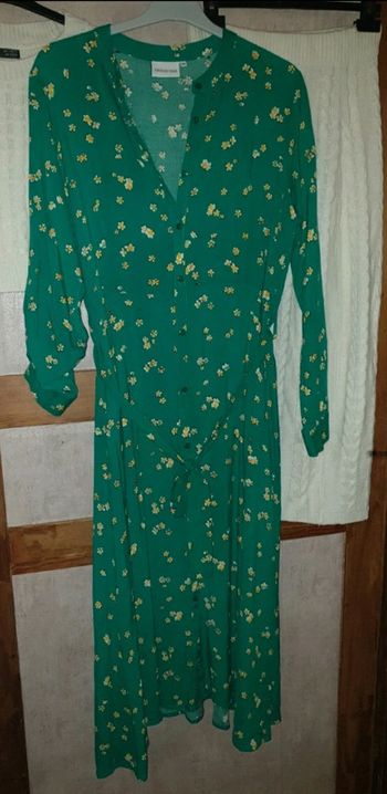 Robe en coton fluide longue