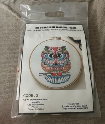 Kit broderie