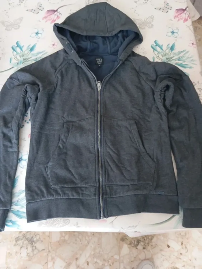 Gilet zippé 12 ans