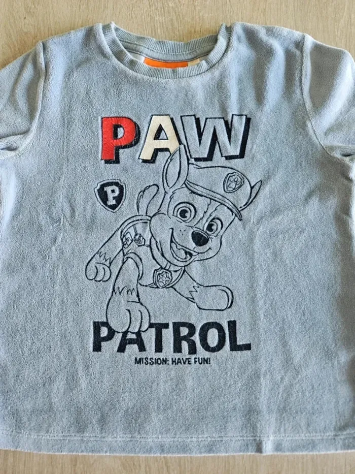 Pyjama 2 pieces pat patrouille 5 ans - photo numéro 4