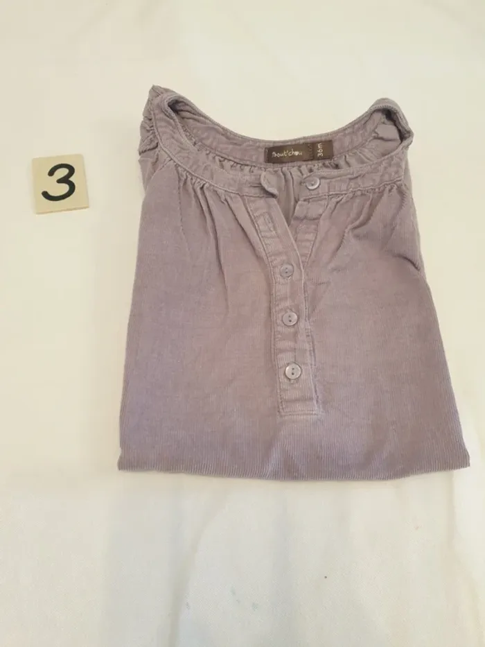 Robe mauve Bout'chou 3 ans - photo numéro 5
