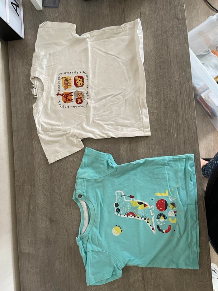 Lot de 19 tee-shirts taille 6 mois - photo numéro 6
