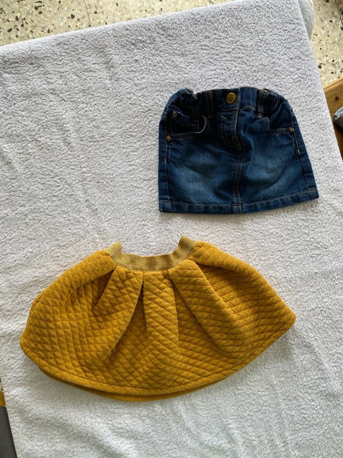 T24mois lot 2 jupes