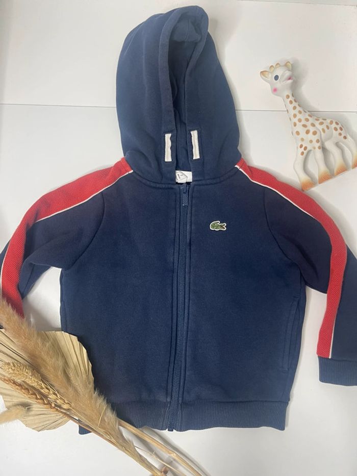 Veste zippé Lacoste