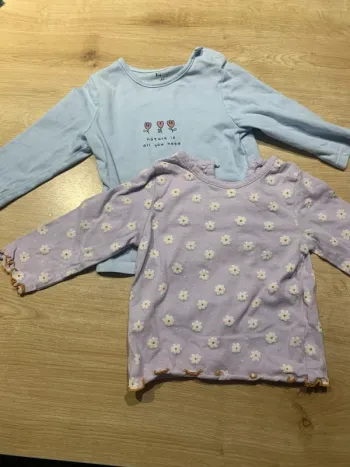 Lot 2 tee shirt 6mois