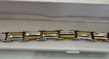 Bracelet acier homme neuf
