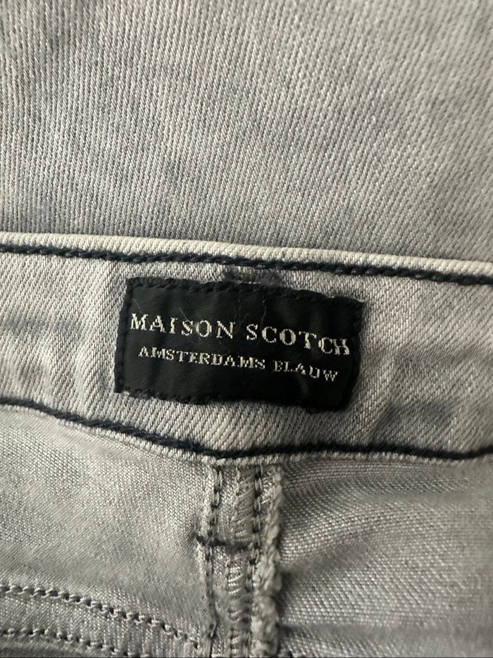 Jean denim skinny slim gris Maison Scotch W29 L32 T40 L - photo numéro 7