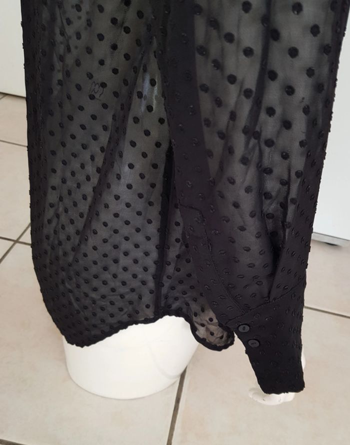 Blouse plumetis  zara - photo numéro 4