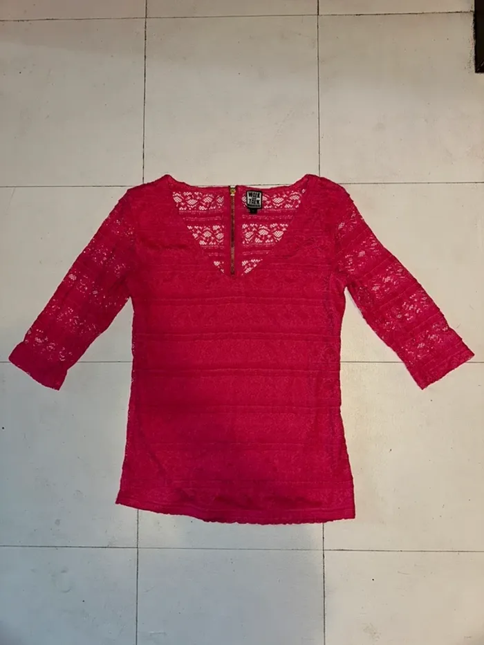Petit chemisier fushia TM Neuf