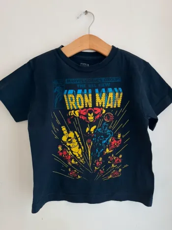 Tee shirt Iron Man 5/6 ans