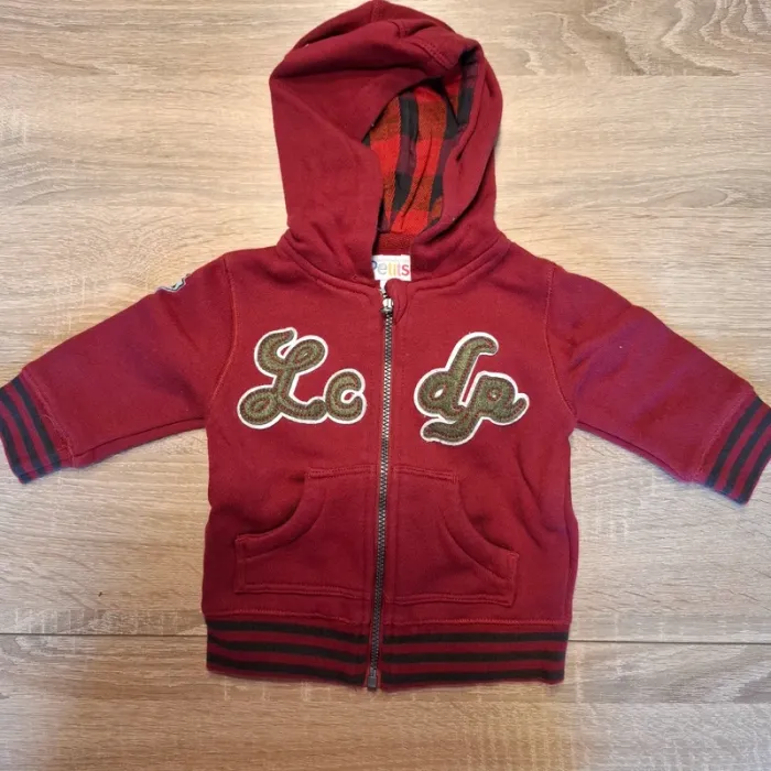 Veste gilet à zippe 6 mois la compagnie des petits