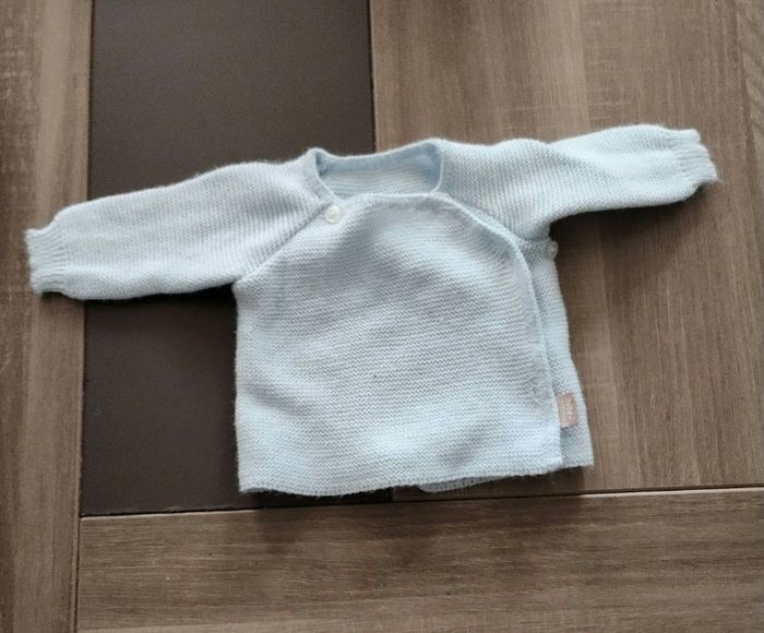 Gilet maternité 1 mois garcon - photo numéro 2