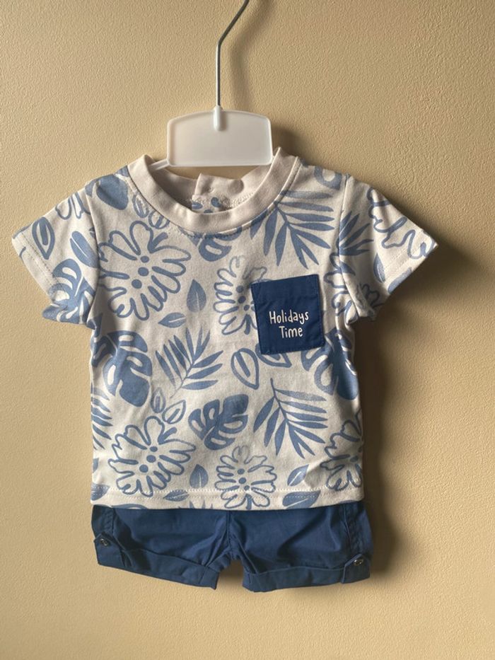 Ensemble d’été t-shirt / short - photo numéro 2